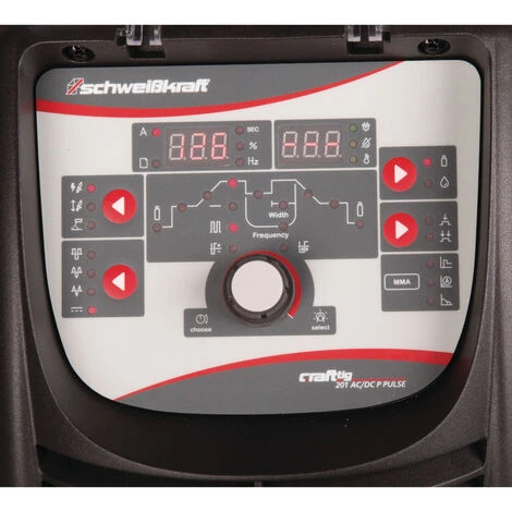Schweißkraft Tragbarer WIG AC/DC Inverter CRAFT-TIG 201 AC/DC P PULSE Set, 1074202SET 1 Schweißkraft Tragbarer WIG AC/DC Inverter CRAFT-TIG 201 AC/DC P PULSE Set, 1074202SET