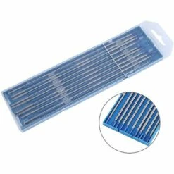 BENOBBY KIDS 10 St��ck Wolfram-Schwei?elektroden Blaue Spitze 1,0/1,6/2,4 Mm Blaue Lanthan-Elektrode