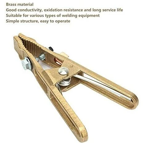 BENOBBY KIDS Messing-Erdungsklemme, Schwei?erdungsklemme F��r Schwei?kabelerdung F��r Schwei?maschine (260A) 2 BENOBBY KIDS Messing-Erdungsklemme, Schwei?erdungsklemme F��r Schwei?kabelerdung F��r Schwei?maschine (260A) – Bild 2