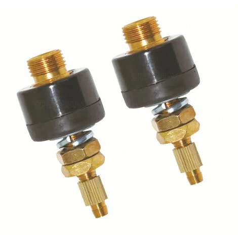 QERSTA Schweißbrenner Argon-Lichtbogenschweißgerät Gas-Elektro-Schnellkupplung Für Schweißbrenner 70 X 15 Mm (2 Stück) 1 QERSTA Schweißbrenner Argon-Lichtbogenschweißgerät Gas-Elektro-Schnellkupplung Für Schweißbrenner 70 X 15 Mm (2 Stück)