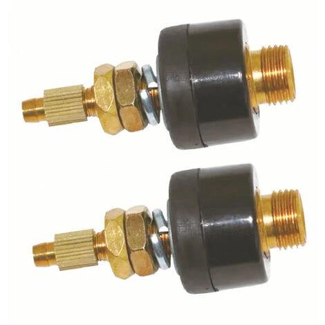 QERSTA Schweißbrenner Argon-Lichtbogenschweißgerät Gas-Elektro-Schnellkupplung Für Schweißbrenner 70 X 15 Mm (2 Stück) 2 QERSTA Schweißbrenner Argon-Lichtbogenschweißgerät Gas-Elektro-Schnellkupplung Für Schweißbrenner 70 X 15 Mm (2 Stück) – Bild 2