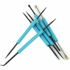 MONLY 6 Stück Schweißstab Schweißkolben Eisen Lötstation Lötstation Elektronisches Wärmeunterstützungswerkzeug Reibahle Chipsatz. Pou Schweißer -Elektroschweißen Verkäufe 2022 66480349 5