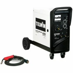 Telwin Maxima 230 Synergic Inverter Fülldraht Schweißgeräte 220A - Weiß -