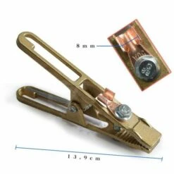 ECHOO Messing-Erdungsklemme, Schweißerdungsklemme Für Schweißkabelerdung Für Schweißmaschine (260A) -Elektroschweißen Verkäufe 2022 68592830 5