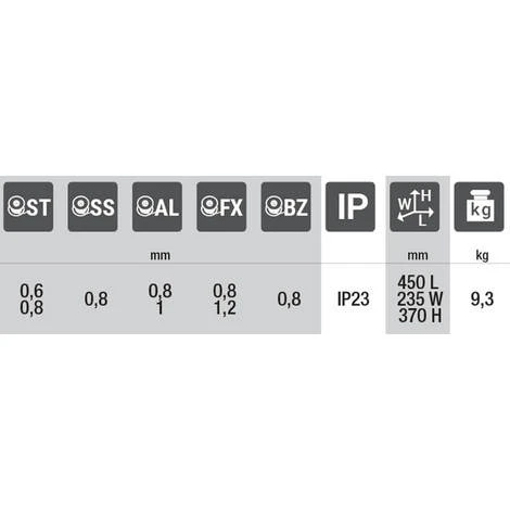 Telwin Elements MAXIMA 160 SYNERGIC Schutzgas Schweißgerät Zum MIG MAG Schweißen Mit 20-150A, 230 V, Set Inkl. Schlauchpaket Und Schweißgarnitur 5 Telwin Elements MAXIMA 160 SYNERGIC Schutzgas Schweißgerät Zum MIG MAG Schweißen Mit 20-150A, 230 V, Set Inkl. Schlauchpaket Und Schweißgarnitur – Bild 5