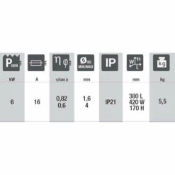 Telwin Force 165 Elektroden-Schweissgerät MMA Mit Inverter-Technologie, Set Inkl. Schweißhelm Und Schlackehammer -Elektroschweißen Verkäufe 2022 7537396 3